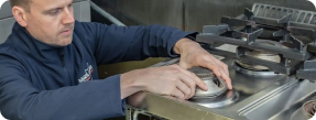 Commercial electric hob repairs in London
