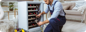 Wine cooler repairs in London